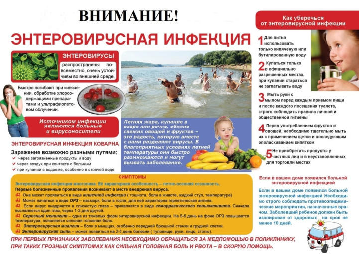 Памятка для родителей по профилактики энтеровирусной инфекции Памятка для родителей по профилактики энтеровирусной инфекции.